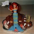 'Ariel' sits on a chocolate sponge covered in real milk chocolate.
