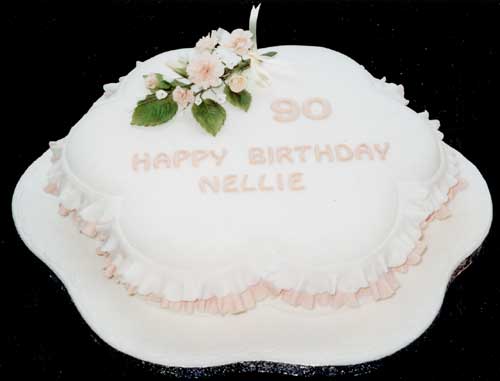 Another 90th birthday cake.